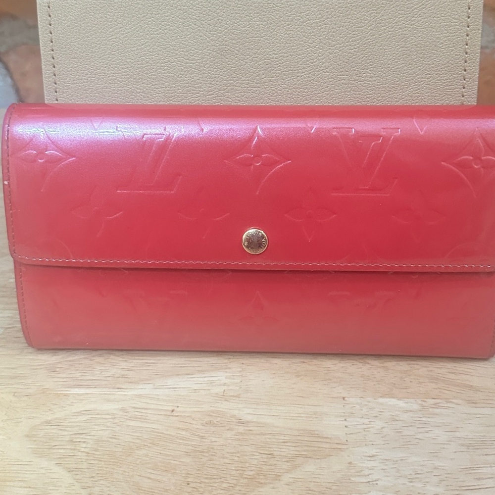 Louis Vuitton Sarah Wallet Pink Monogram